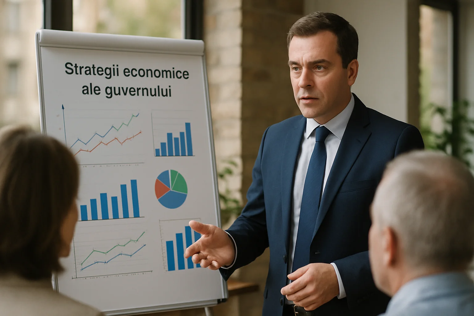 Strategii economice ale guvernului explicate pentru public