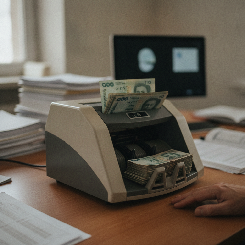 Cum te ajută o mașină de numărat bani să economisești timp